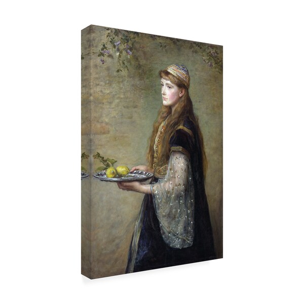 Millais 'The Captive' Canvas Art,16x24
